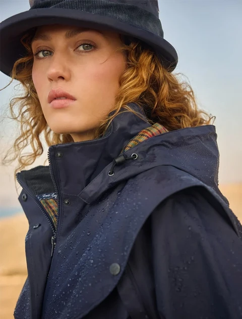 Donegal Waterproof Hat - Navy