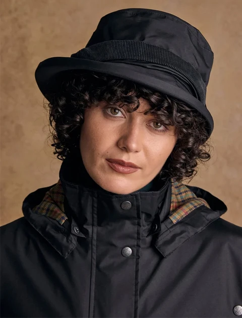 Donegal Waterproof Hat - Black