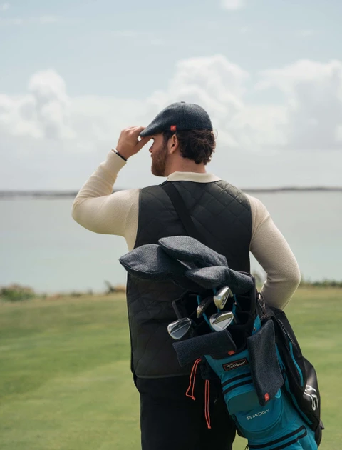 Éanín Irish Tweed Blade Putter Cover – Ocean Blue