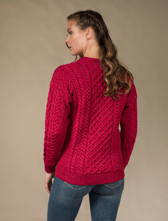 ‎Women's Merino‎ Aran Sw‎ea‎ter‎‎