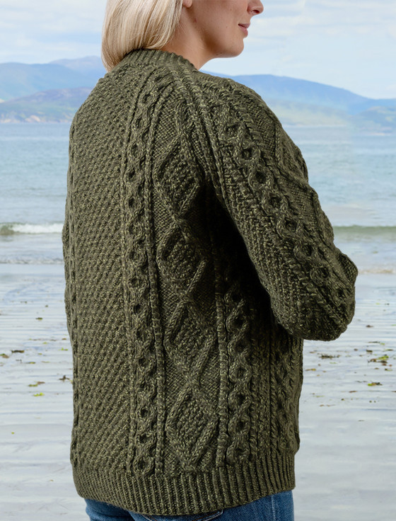 Premium Hand knitted Cardigans | Aran Sweater Market