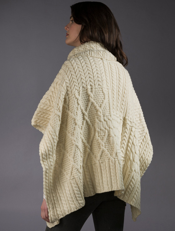 Poncho Capes For Women | Wool Poncho | Aran Sweater Market
