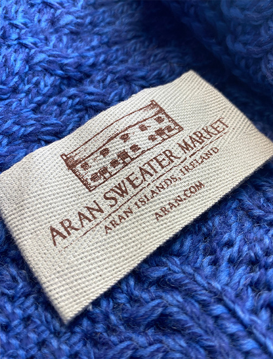 Aran Cable Crossover Neck Sweater [Free Express Shipping Offer]