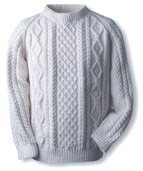 新品！LAULEN＊Aran Pattern Knit Mullen Knitting Pattern