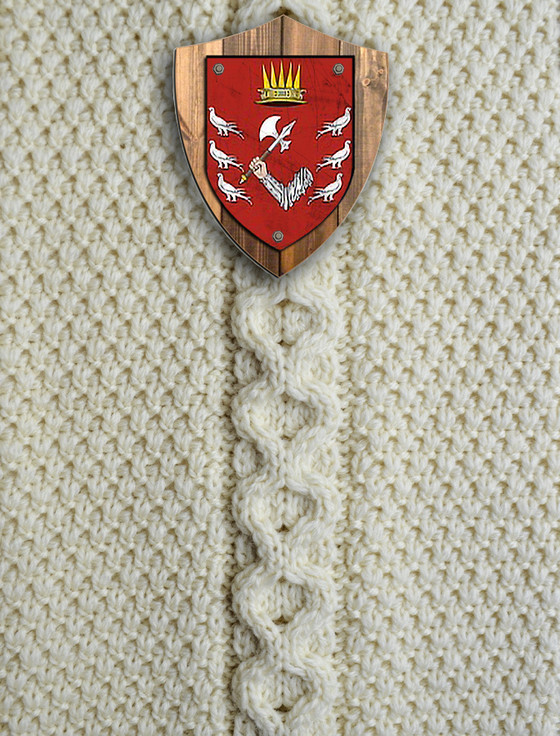 Mc Nally Clan Aran Throw