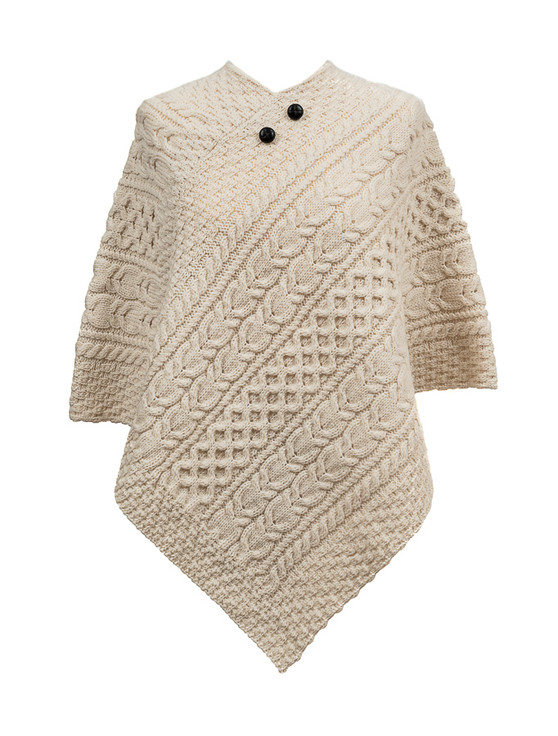 O'Malley Clan Aran Poncho
