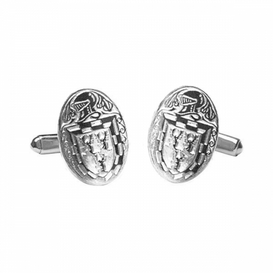 Doyle Clan Official Large Cufflinks Sterling Silver