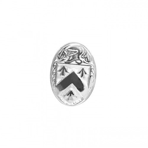 Walsh Clan Official Large Tie Tac Sterling Silver