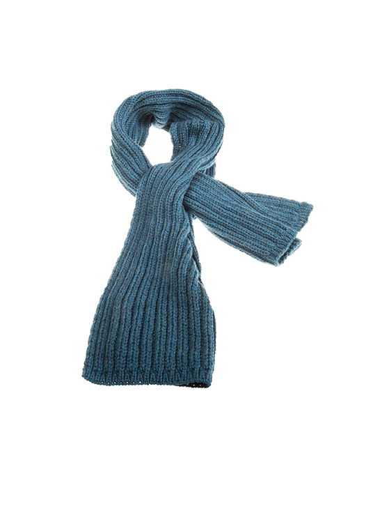 Ribbed Scarf - Cashmere Merino for Women & Men - Pale Pink