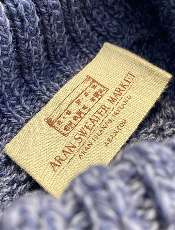Women's Aran Cable Crew Neck Sweater | Aran Sweater Market
