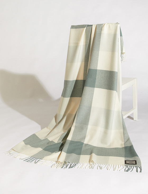 Aran Sweater Market Lambswool Throw