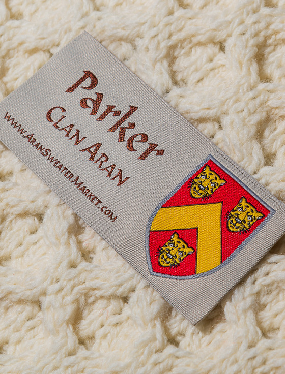 Parker Clan Scarf, Irish Scarves, Wool Scarves, Irish Wool Scarf