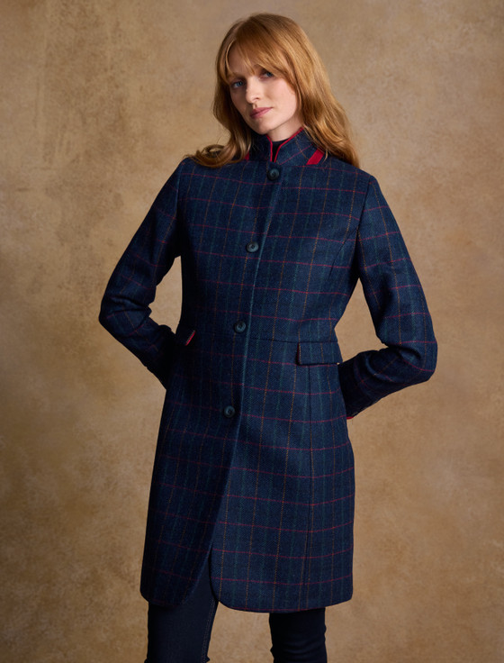 Jach Murphy Pamela Tweed Coat [Free Express Shipping]