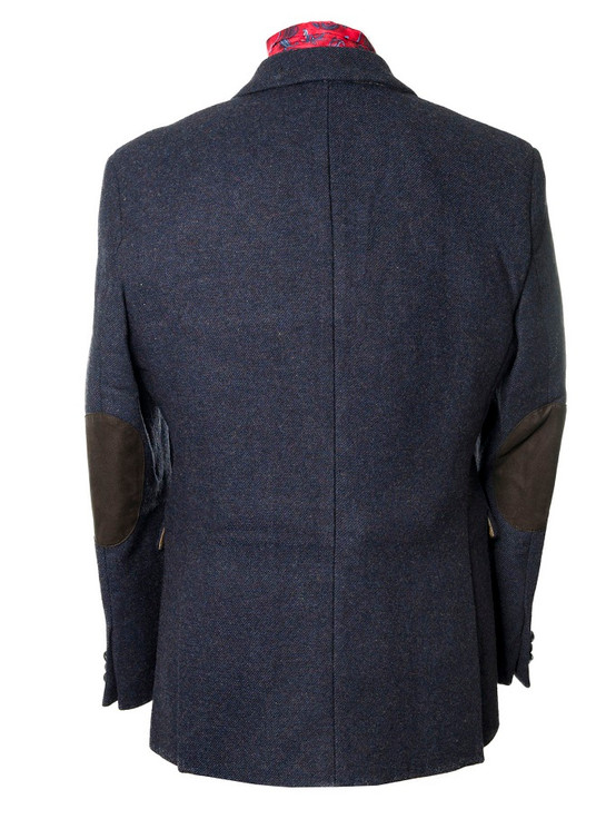 Ryan Navy Classic Fit Irish Tweed Jacket | | Aran Sweater Market