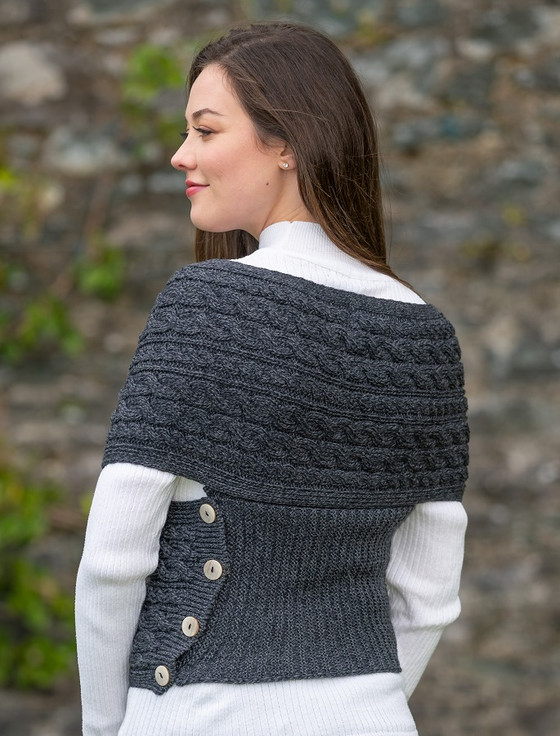 black swing cardigan