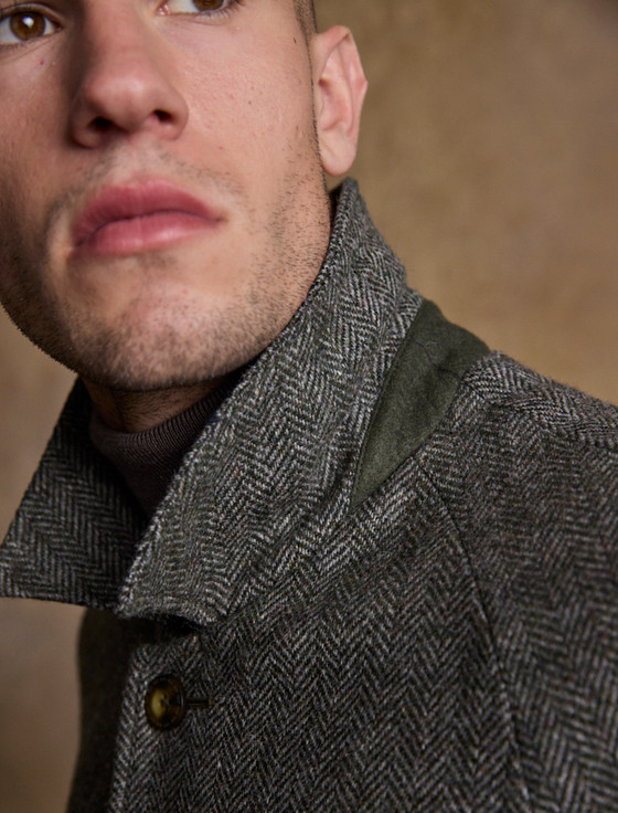 Sean Tweed Overcoat [Get 10% Off Your 1st Order] | Aran Sweater