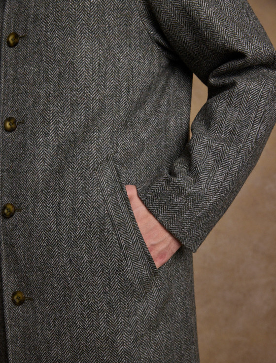 ★MAISON SPECIAL★Cut-off Tweed Overcoat MAISON SPECIAL（メゾンスペシャル）の「Cut-off Tweed Overcoat