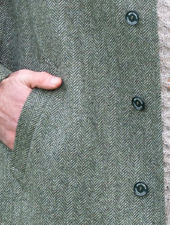 Sean Tweed Overcoat [Get 10% Off Your 1st Order] | Aran Sweater