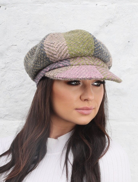 Ladies Wool Peaky Blinders Hat - Donegal Loden
