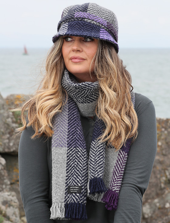 Wool County Hat - Donegal Lavender