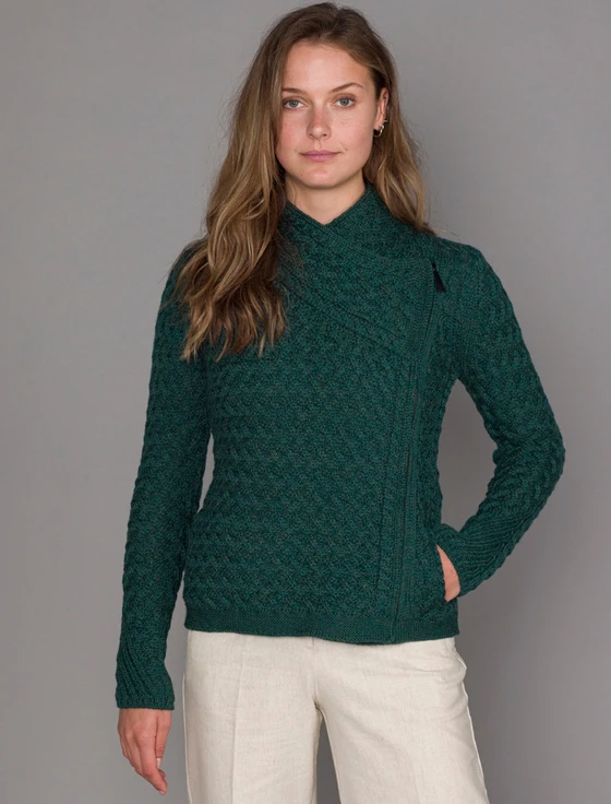 Carlow Trellis Jacket - Evergreen