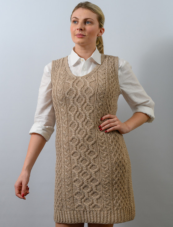 Woman in Traditional Irish dress worn on the Aran Islands, Ireland