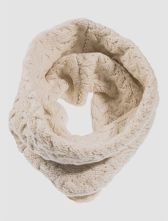 Super Soft Aran Infinity Scarf Super Soft Merino