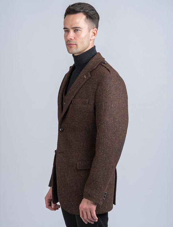 ジャケット・アウター Eaphi WOOL TWEED JACKET brown browntweedcollage_1_2000x.png?