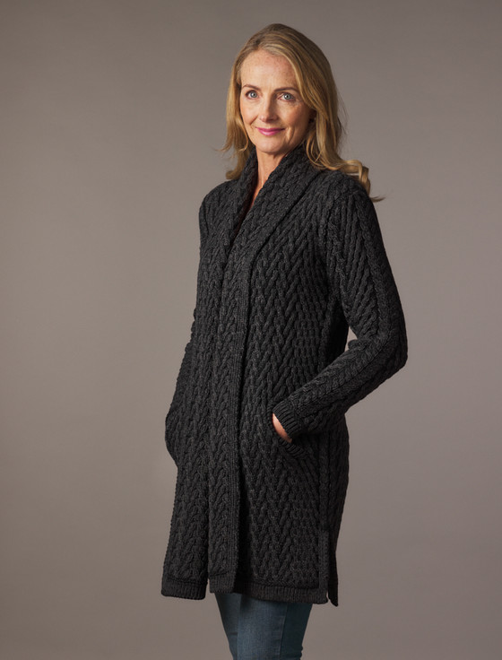 Irish Fishermans Sweater, Wool Fisherman's Sweater