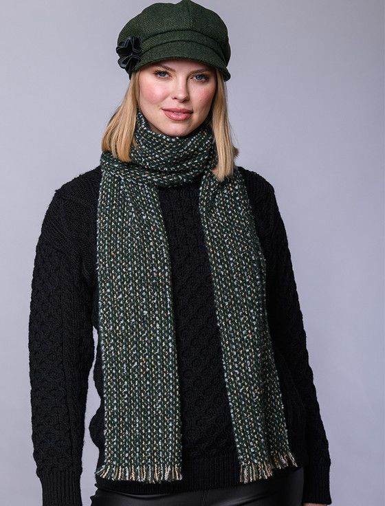 Atlantic Scarf - Green & Gold