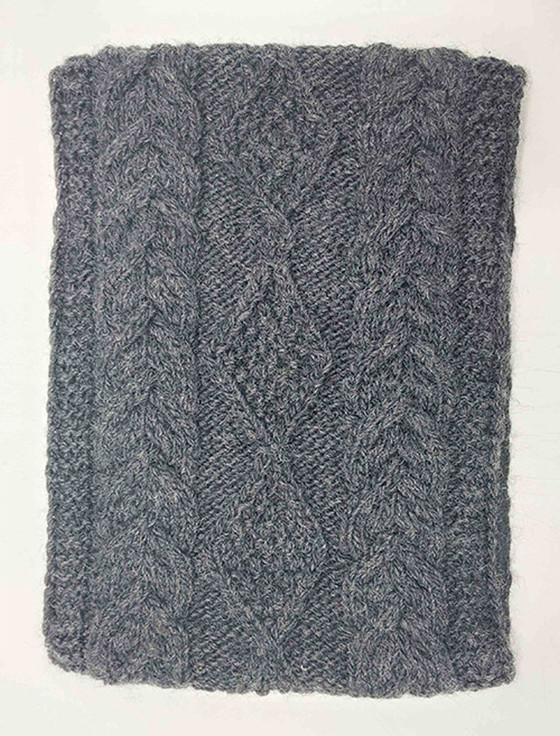 Neckwarmer Cable - with fleece lining