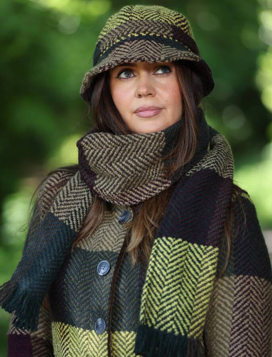 Wool Donegal Scarf - Donegal Harvest