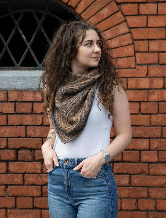 Kaylee Triangle Shawl Knitting Kit