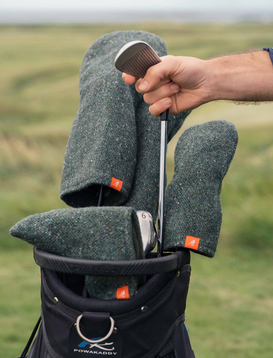 Éanín Irish Tweed Fairway Cover – Fairway Green