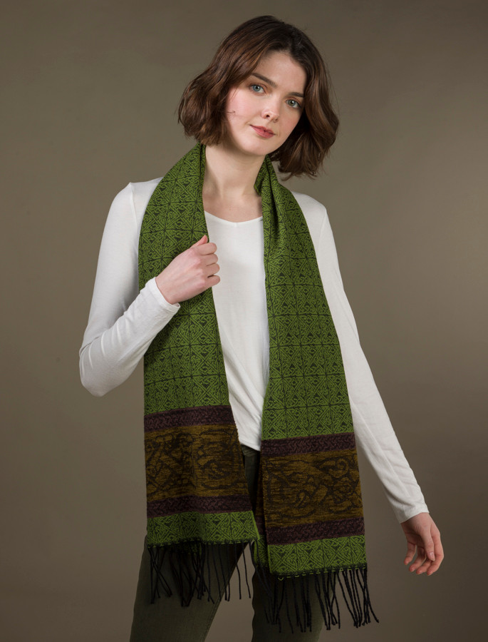 Irish Scarves For Women, Wool Scarves - Aran Sweater Market