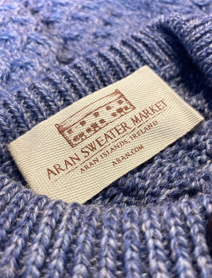 Merino Wool Aran Cardigan [Free Express Shipping Offer]