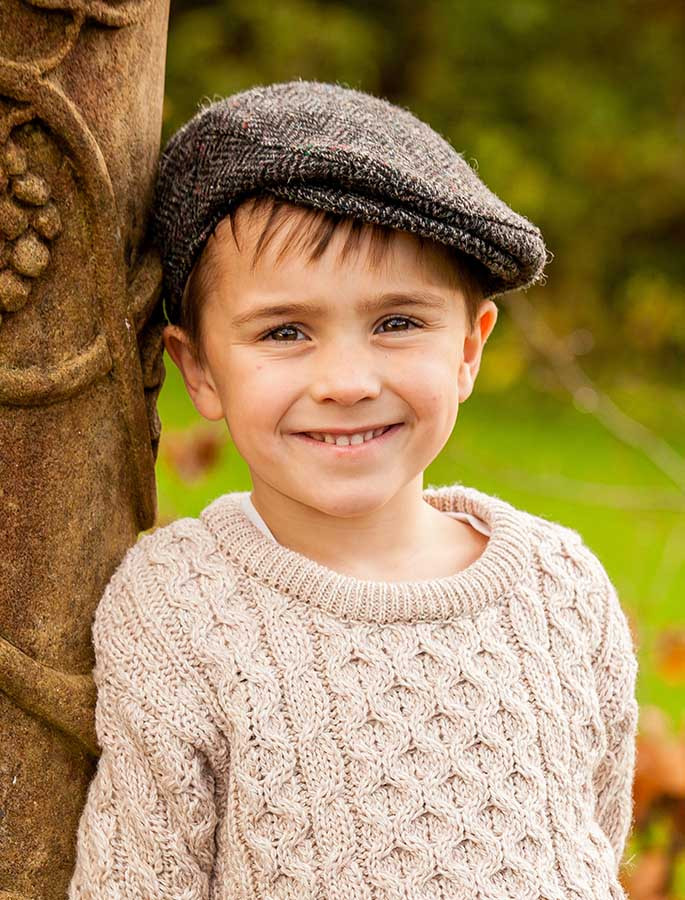 Children's Tweed Flat Cap