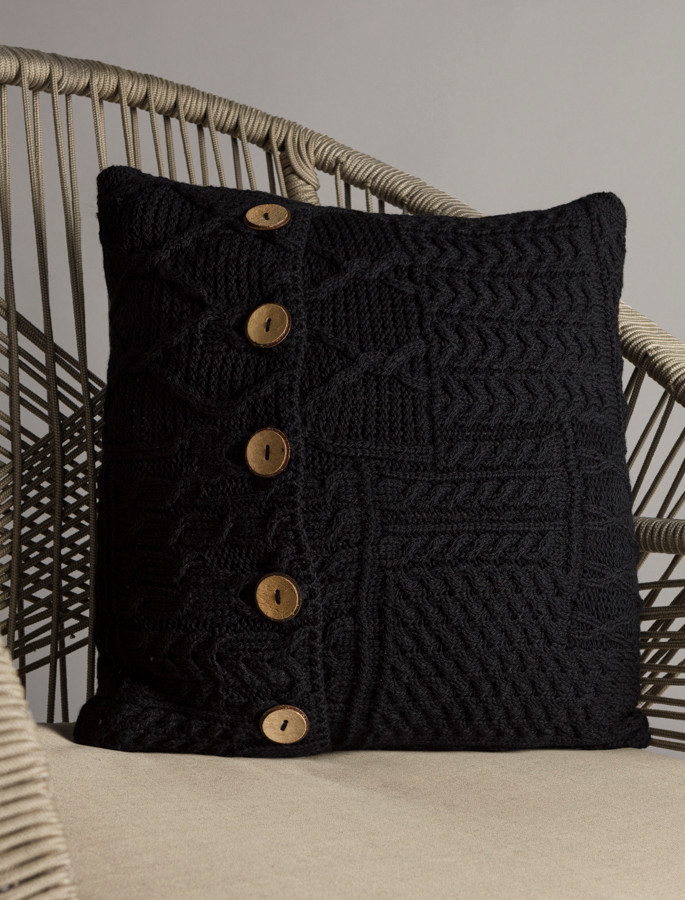 AranKnit Cushion Cover