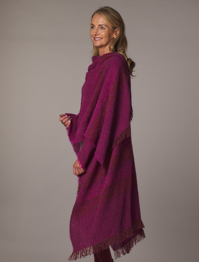 Lambswool celtic ruana wrap, Irish Ruana | Aran Sweater Market