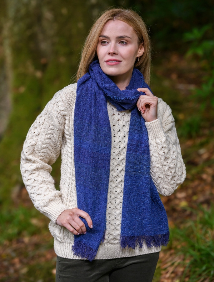 Lambswool Stole Scarf | Aran Sweater Market