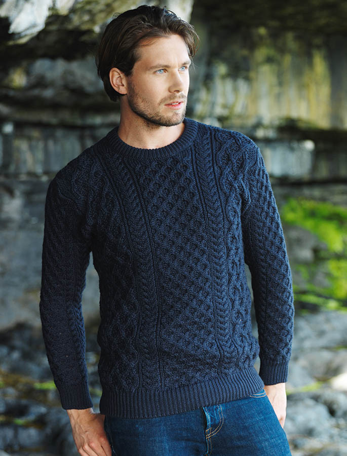 Heavyweight Merino Wool Aran Sweater | Aran Sweater Market