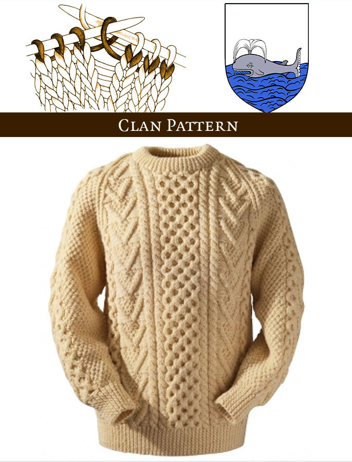clan aran knitting patterns