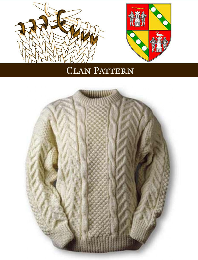 irish clan aran patterns