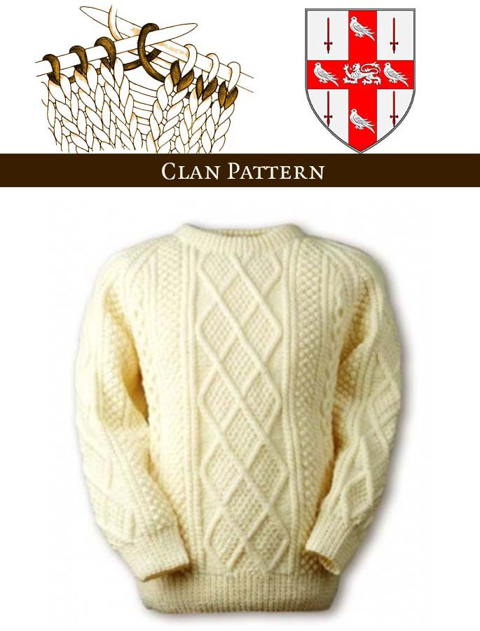 clan aran knitting patterns