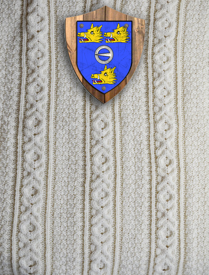 Ferguson Clan Throw, Wool Throw, Irish Throw, Throw Over, Sofa Throw