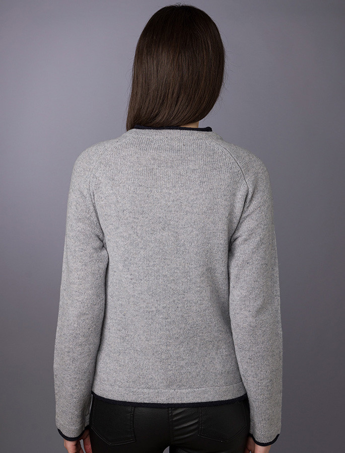 Wool Cashmere Button Down Cardigan | Aran Sweater Market