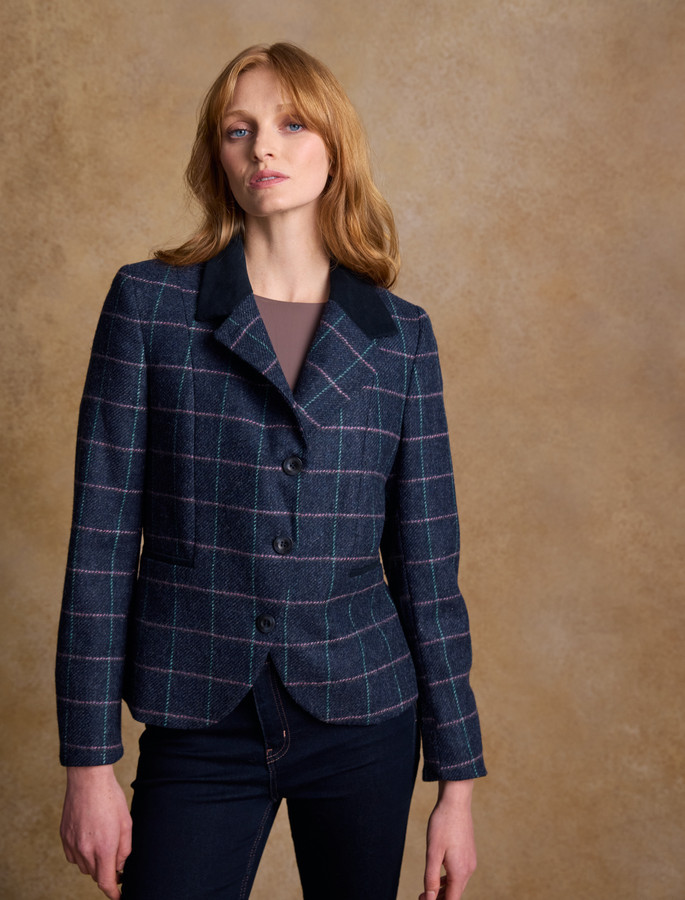 Ladies Sasha Tweed Blazer [Free Express Shipping]