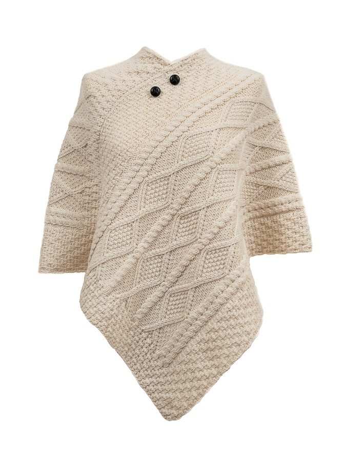 Cronin Clan Aran Poncho | Aran Sweater 