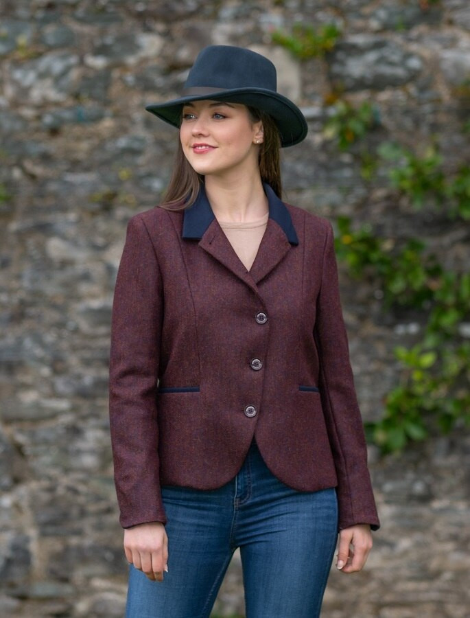 herringbone jacket womens