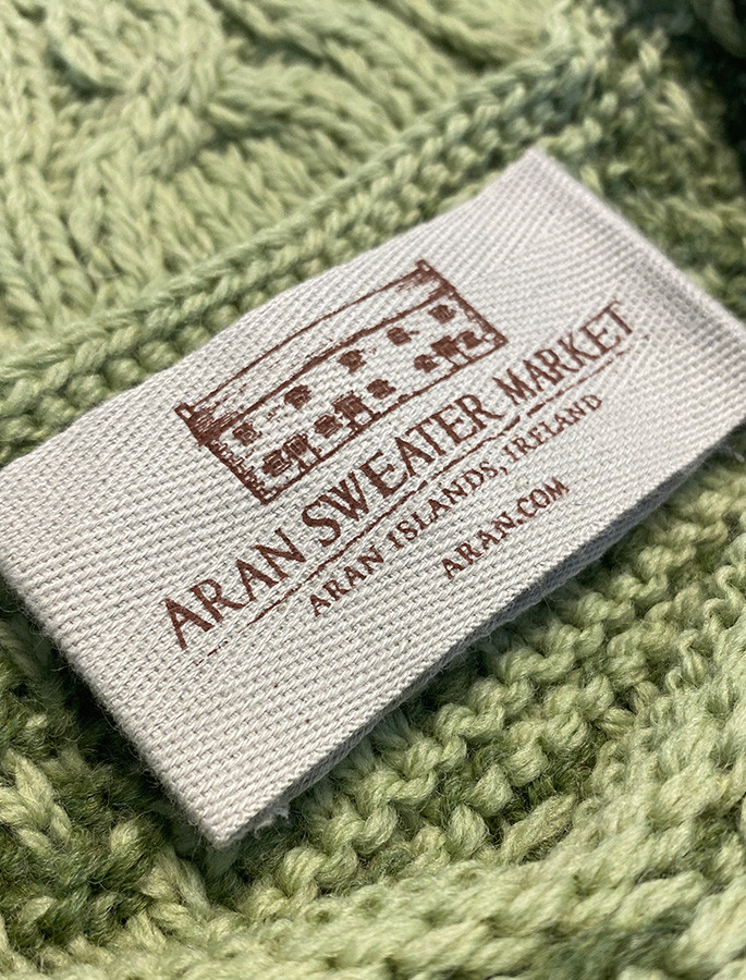 Women's Merino Fair Isle Sweater With Pockets | Aran Sweater Market